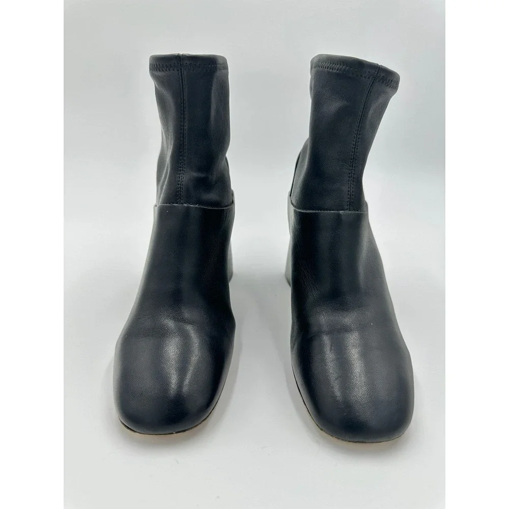 Tory Burch‎ Sidney bootie black leather size 7M womens boots